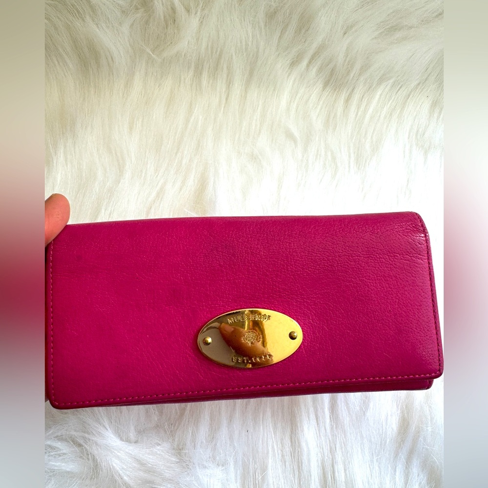 Mulberry Long Leather Wallet